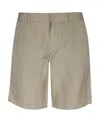 Armani Exchange Knee-length Bermuda Shorts In Nude