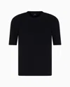 Armani Exchange Knitted Tops In Black