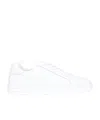 Armani Exchange Lace-up Low-cut Casual Shoes In White