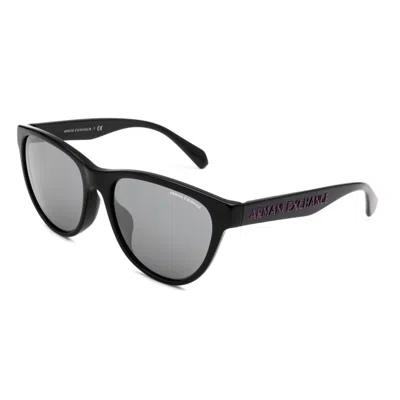 Armani Exchange Ladies' Sunglasses  Ax4095sf-81586g  56 Mm Gbby2 In Black