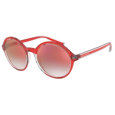 Armani Exchange Ladies' Sunglasses  Ax4101sf-8322v0  55 Mm Gbby2 In Red