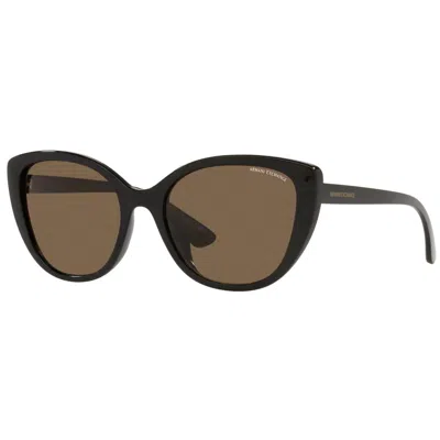 Armani Exchange Ladies' Sunglasses  Ax4111su-815873  54 Mm Gbby2 In Black