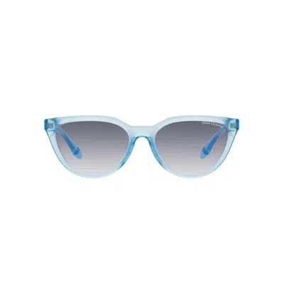 Armani Exchange Ladies' Sunglasses  Ax4130su-8340x0  56 Mm Gbby2 In Gray