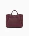 Armani Exchange Large Handbag With Degradè Shoulder Strap