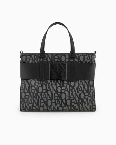 Armani Exchange Official Store Shoppers In Black