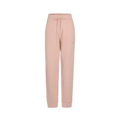 Armani Exchange Logo-print Track Pants In Pink