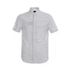 Armani Exchange 6rzc04 Ax Printed Ss Shirt In White