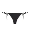 Armani Exchange Asv Fabric Slip Costume In Black