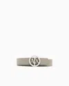 Armani Exchange Logo Buckle Belt