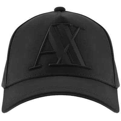 Armani Exchange Logo Cap Black