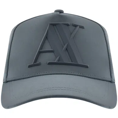 Armani Exchange Logo Cap Blue