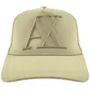 Armani Exchange Logo Cap Khaki In Khaki