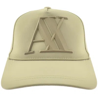 Armani Exchange Logo Cap Khaki