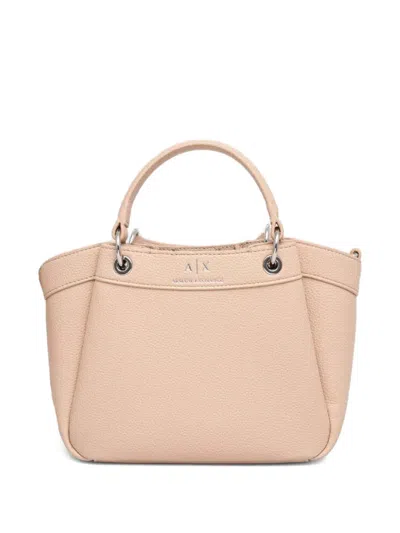 ARMANI EXCHANGE LOGO-DEBOSSED TOTE BAG