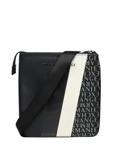 Armani Exchange Logo-detail Adjustable Strap Messenger Bag