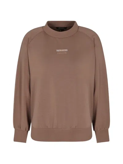 Armani Exchange Logo-detail Sweatshirt In Multi
