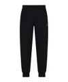 Armani Exchange Logo-detail Track Pants In Black