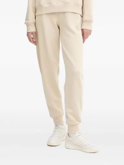 Armani Exchange Logo-detail Track Pants In Neutral