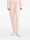 Armani Exchange Logo-detail Track Pants In Pink