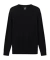 Armani Exchange Logo-embroidered Sweater In Black