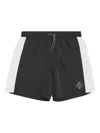 Armani Exchange Beachwear Boxers In 黑色