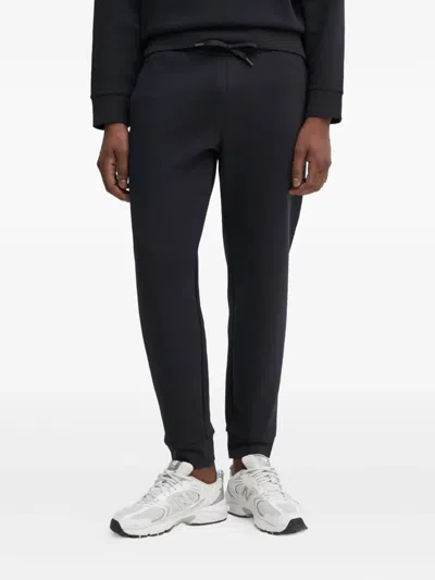 ARMANI EXCHANGE LOGO-EMBROIDERED TRACK PANTS