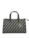 Armani Exchange Logo Graphic Tote Bag In Multi