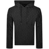 Armani Exchange French Terry Sweatshirt In Black
