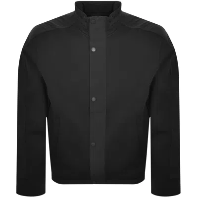 Armani Exchange Logo Jacket Black