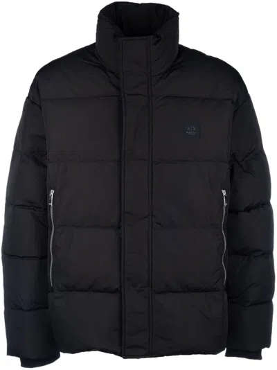 Armani Exchange Piumini In Black