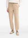 Armani Exchange Drawstring Sweatpants In Neutral