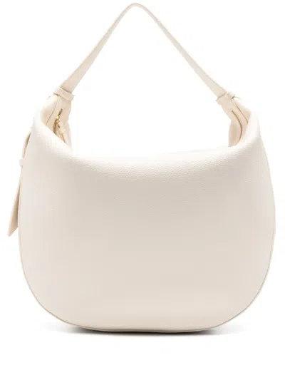 Armani Exchange Logo-plaque Tote Bag In Bianco
