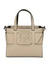 Armani Exchange Logo-plaque Tote Bag In Pattern