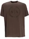 ARMANI EXCHANGE LOGO-PRINT COTTON T-SHIRT