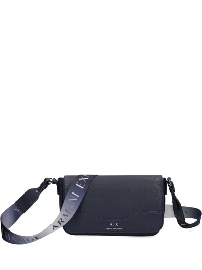 Armani Exchange Logo-print Cross Body In Black