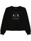 ARMANI EXCHANGE LOGO-PRINT SWEATSHIRT