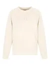 Armani Exchange Logo-print Sweatshirt In Neutral