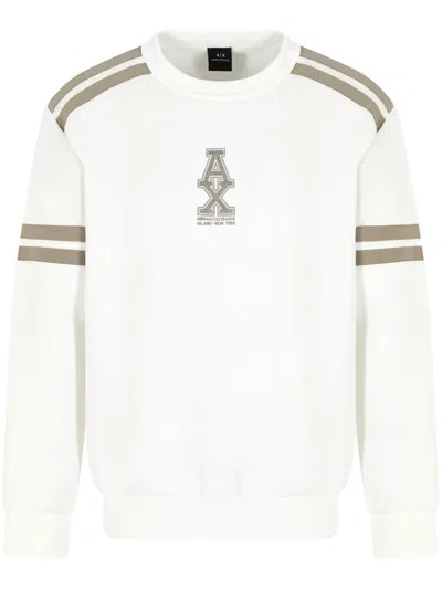 ARMANI EXCHANGE LOGO-PRINT SWEATSHIRT
