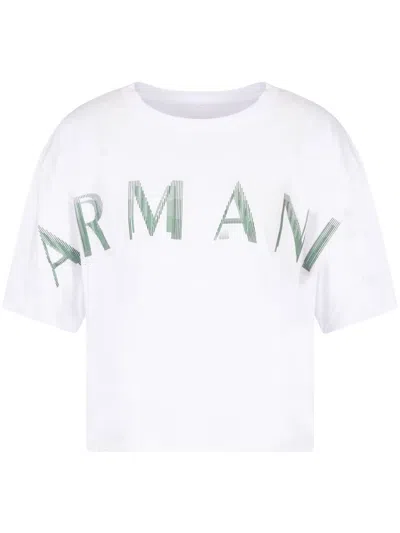 ARMANI EXCHANGE LOGO-PRINT T-SHIRT