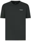 Armani Exchange Logo-print T-shirt In Black