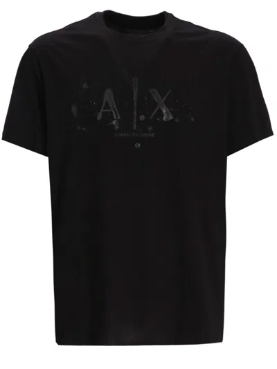 ARMANI EXCHANGE LOGO-PRINT T-SHIRT 