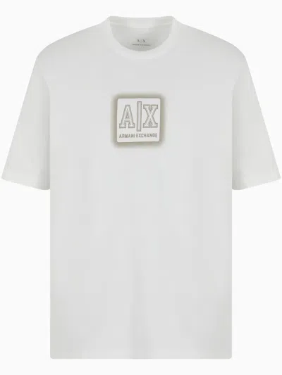 ARMANI EXCHANGE LOGO-PRINT T-SHIRT