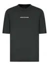 Armani Exchange Logo-print T-shirt In Green