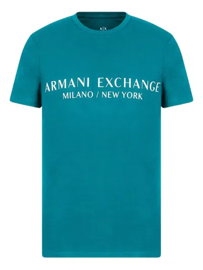 ARMANI EXCHANGE LOGO-PRINT T-SHIRT