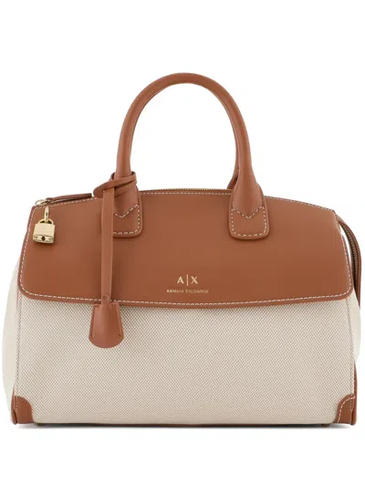 Armani Exchange Logo-print Tote Bag