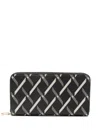 Armani Exchange Logo-print Wallet In Black