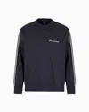 Armani Exchange Official Store Sweatshirts Without Hood In Blue