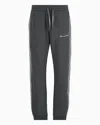 Armani Exchange Logo Signature Joggers In Green