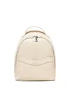 Armani Exchange Logo-stamp Top-handle Backpack In Neutral