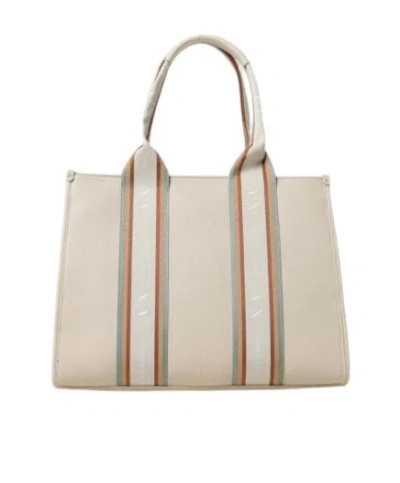 Armani Exchange Logo-strap Tote Bag
